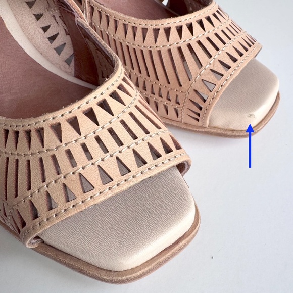 Jeffrey Campbell Rodillo 4" Wedge Sandals Size 8.5 NWOT - Picture 10 of 12